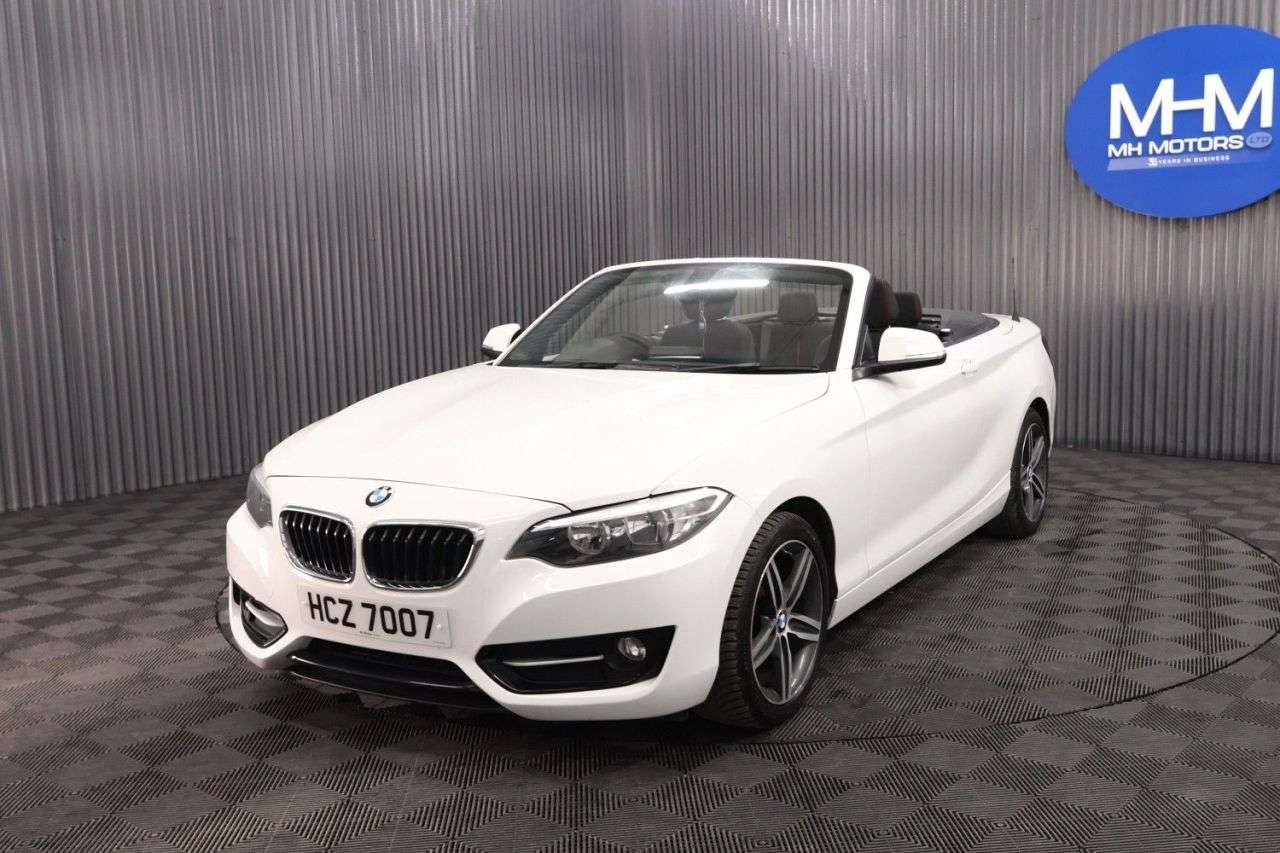 A 2016 BMW 2 SERIES 2.0 220d Sport Convertible 2dr Diesel Manual Euro 6 (s/s) (190 ps) CONVERTI A 2016 BMW 2 SERIES 2.0 220d Sport Convertible 2dr Diesel Manual Euro 6 (s/s) (190 ps) CONVERTI