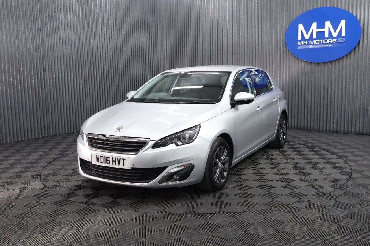 A 2016 PEUGEOT 308 1.6 BlueHDi Allure Hatchback 5dr Diesel Manual Euro 6 (s/s) (120 ps) LONG M A 2016 PEUGEOT 308 1.6 BlueHDi Allure Hatchback 5dr Diesel Manual Euro 6 (s/s) (120 ps) LONG M