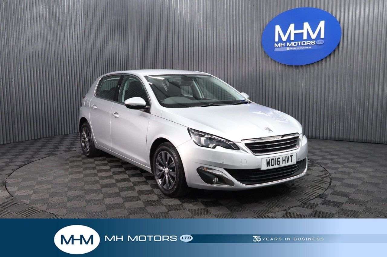 A 2016 PEUGEOT 308 1.6 BlueHDi Allure Hatchback 5dr Diesel Manual Euro 6 (s/s) (120 ps) LONG M A 2016 PEUGEOT 308 1.6 BlueHDi Allure Hatchback 5dr Diesel Manual Euro 6 (s/s) (120 ps) LONG M