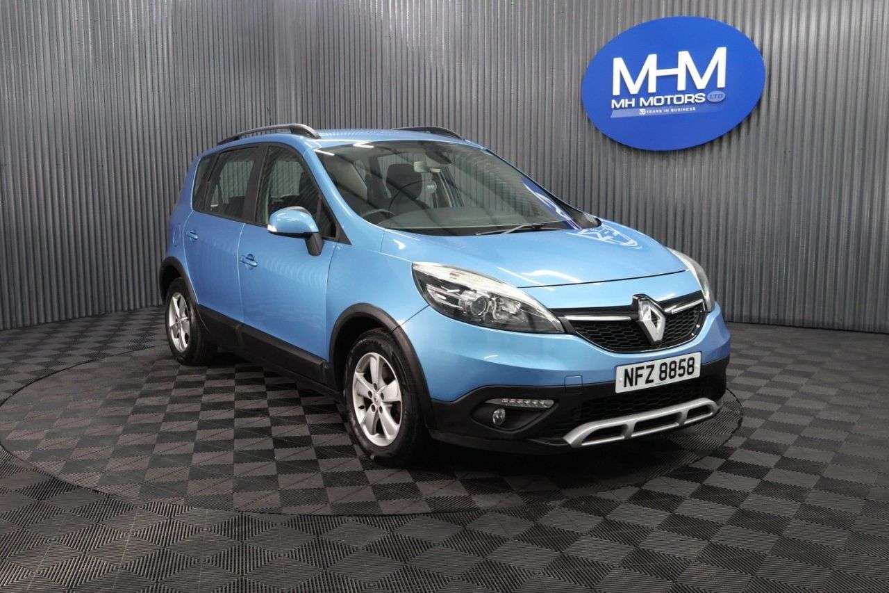A 2013 RENAULT SCENIC XMOD 1.6 VVT Dynamique TomTom MPV 5dr Petrol Manual Euro 5 (110 ps) DUAL CLIMATE A 2013 RENAULT SCENIC XMOD 1.6 VVT Dynamique TomTom MPV 5dr Petrol Manual Euro 5 (110 ps) DUAL CLIMATE