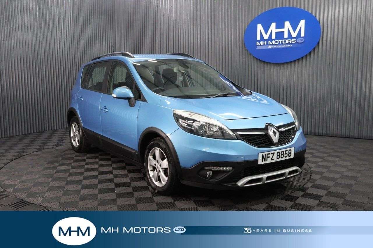 A 2013 RENAULT SCENIC XMOD 1.6 VVT Dynamique TomTom MPV 5dr Petrol Manual Euro 5 (110 ps) DUAL CLIMATE A 2013 RENAULT SCENIC XMOD 1.6 VVT Dynamique TomTom MPV 5dr Petrol Manual Euro 5 (110 ps) DUAL CLIMATE