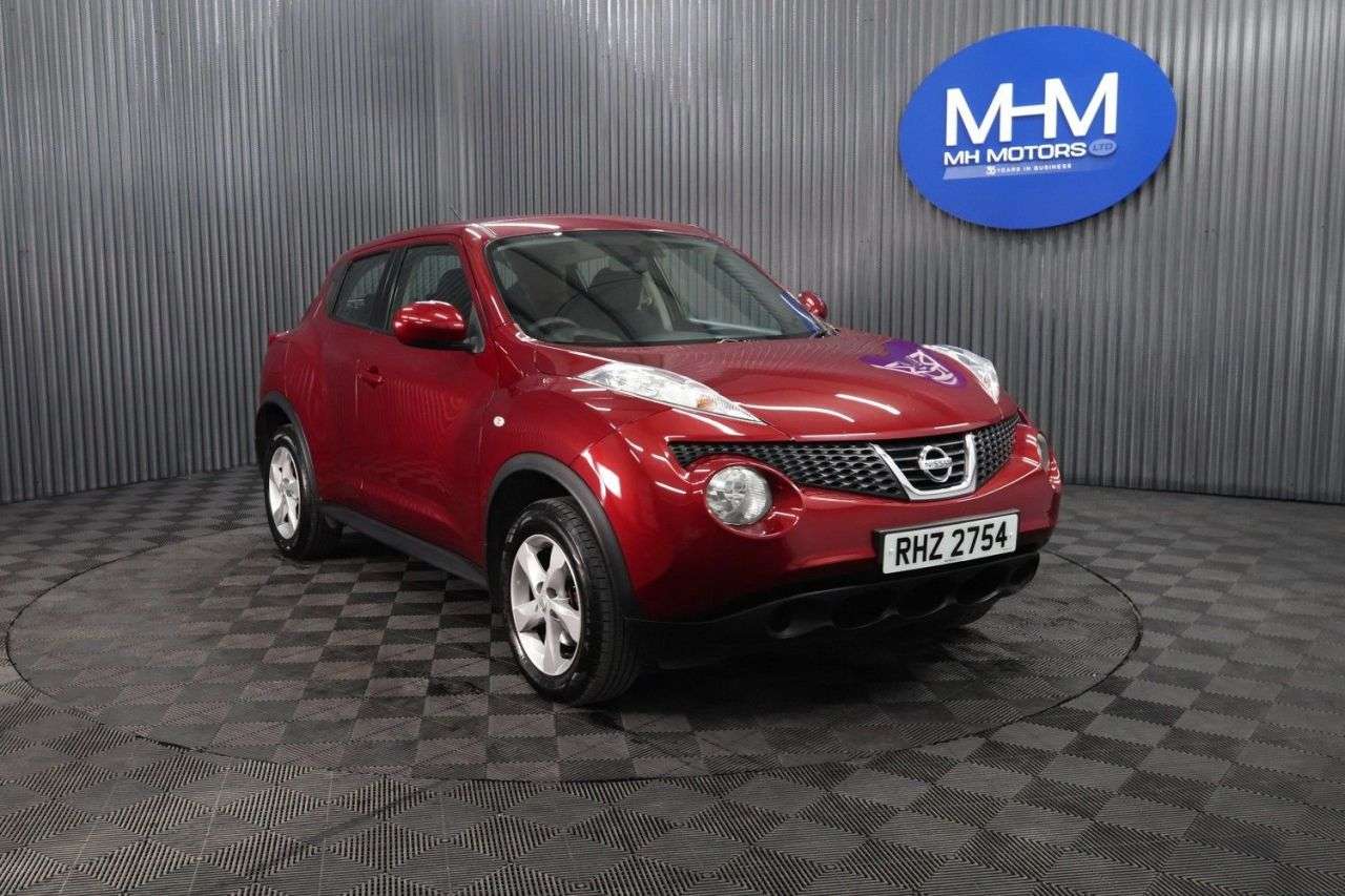 A 2013 NISSAN JUKE 1.6 Visia SUV 5dr Petrol Manual Euro 5 (94 ps) LONG MOT / LOWER GROUP 13 IN A 2013 NISSAN JUKE 1.6 Visia SUV 5dr Petrol Manual Euro 5 (94 ps) LONG MOT / LOWER GROUP 13 IN