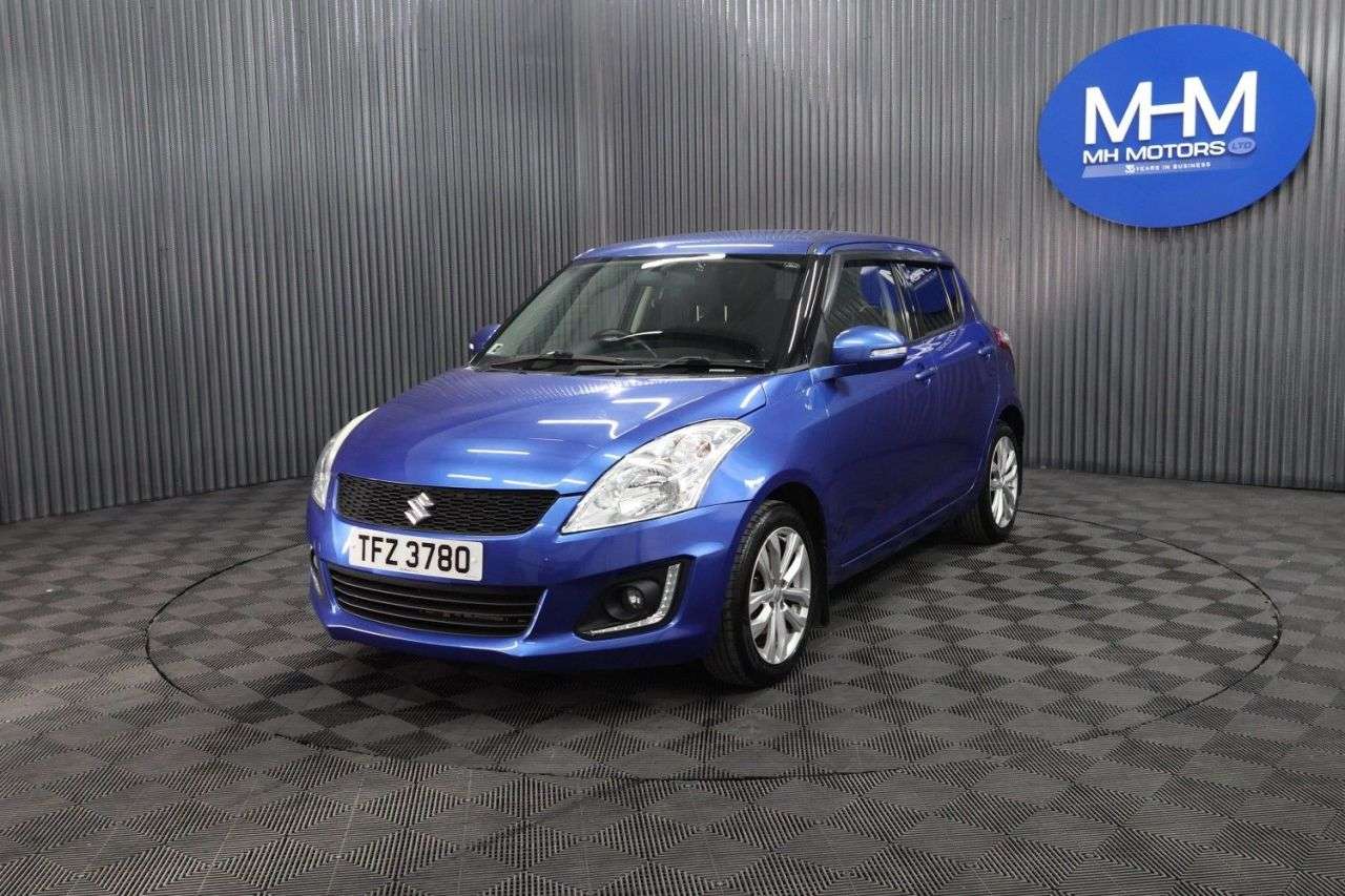 A 2014 SUZUKI SWIFT 1.2 SZ4 Hatchback 5dr Petrol Auto Euro 5 (94 ps) LOW INSURANCE GROUP / LONG A 2014 SUZUKI SWIFT 1.2 SZ4 Hatchback 5dr Petrol Auto Euro 5 (94 ps) LOW INSURANCE GROUP / LONG