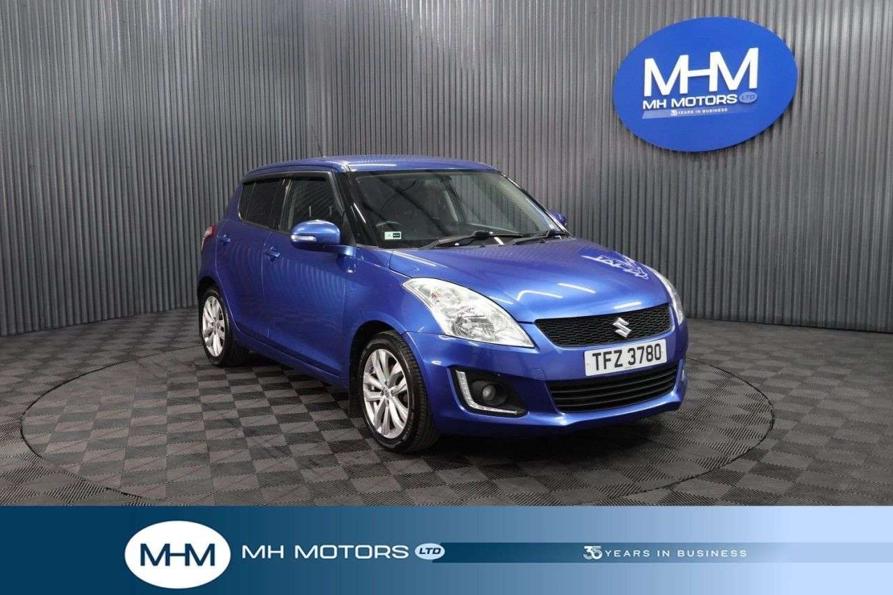 A 2014 SUZUKI SWIFT 1.2 SZ4 Hatchback 5dr Petrol Auto Euro 5 (94 ps) LOW INSURANCE GROUP / LONG A 2014 SUZUKI SWIFT 1.2 SZ4 Hatchback 5dr Petrol Auto Euro 5 (94 ps) LOW INSURANCE GROUP / LONG