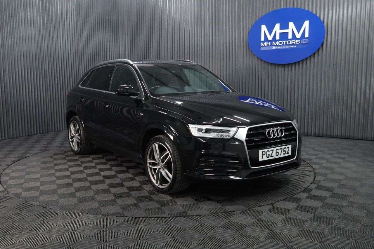 A 2016 AUDI Q3 2.0 TDI S line Plus SUV 5dr Diesel S Tronic quattro Euro 6 (s/s) (184 ps) L A 2016 AUDI Q3 2.0 TDI S line Plus SUV 5dr Diesel S Tronic quattro Euro 6 (s/s) (184 ps) L