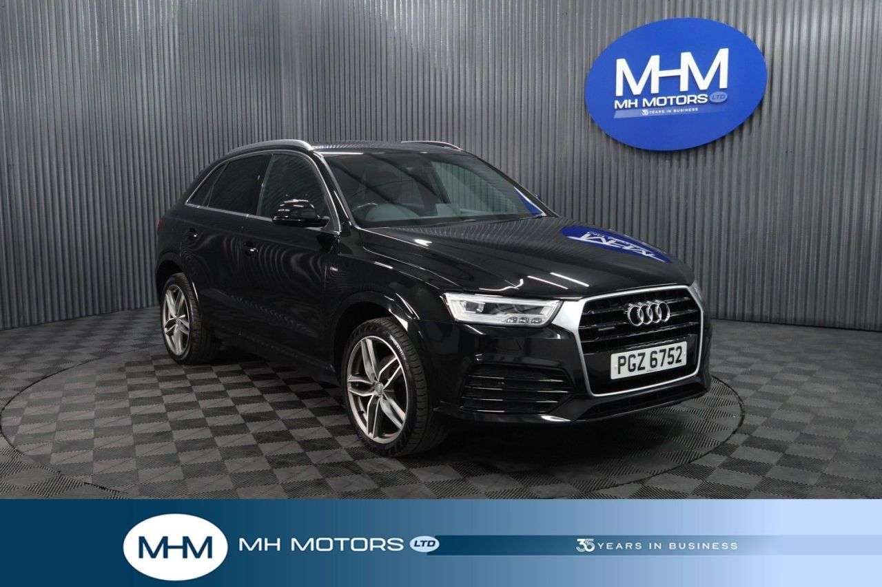 A 2016 AUDI Q3 2.0 TDI S line Plus SUV 5dr Diesel S Tronic quattro Euro 6 (s/s) (184 ps) L A 2016 AUDI Q3 2.0 TDI S line Plus SUV 5dr Diesel S Tronic quattro Euro 6 (s/s) (184 ps) L