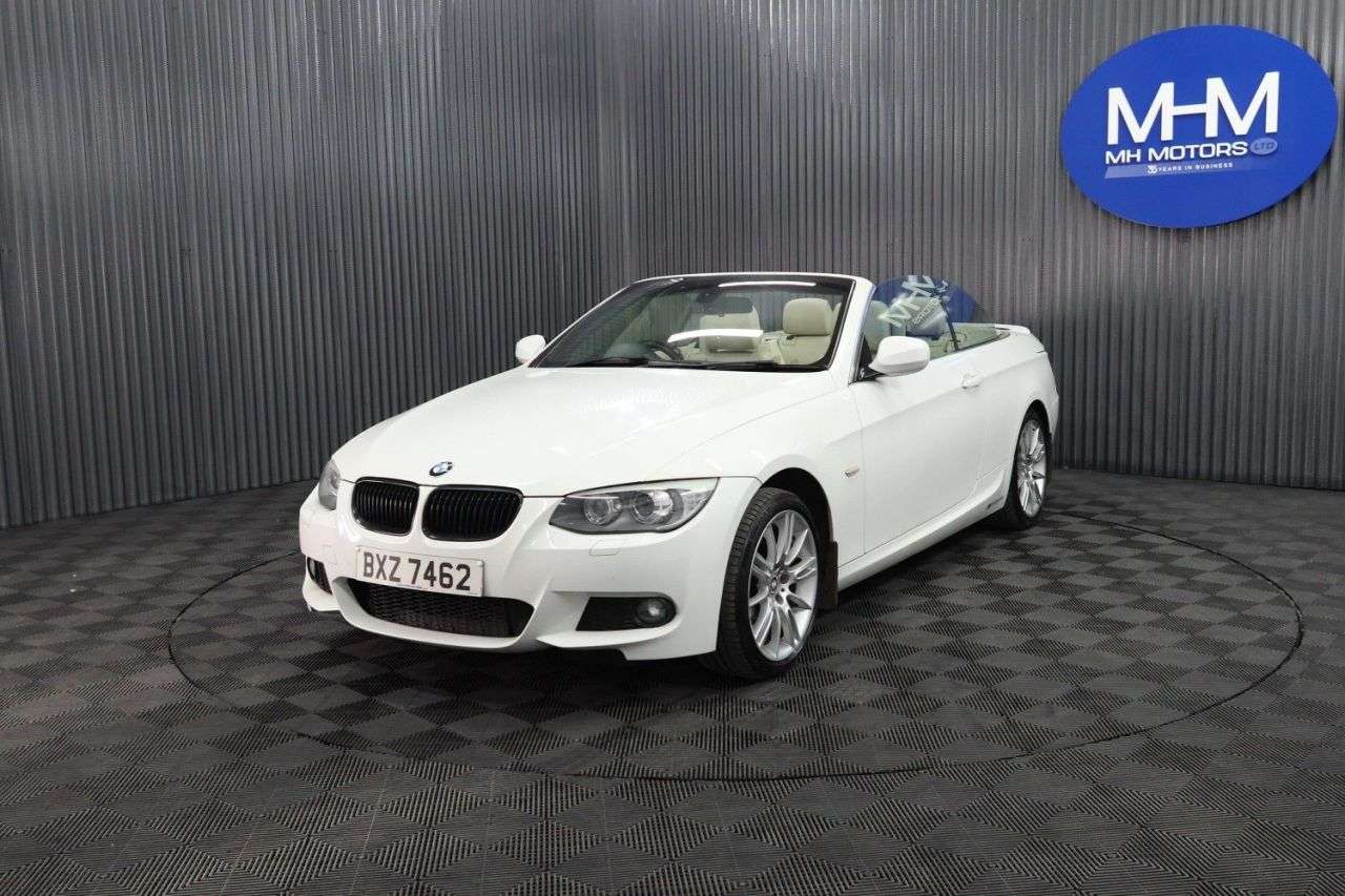 A 2011 BMW 3 SERIES 2.0 320i M Sport Convertible 2dr Petrol Manual Euro 5 (s/s) (170 ps) FULL D A 2011 BMW 3 SERIES 2.0 320i M Sport Convertible 2dr Petrol Manual Euro 5 (s/s) (170 ps) FULL D