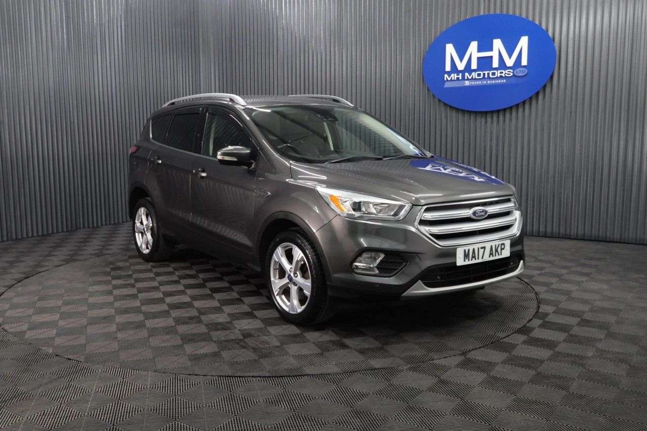 A 2017 FORD KUGA 2.0 TDCi Titanium SUV 5dr Diesel Manual Euro 6 (s/s) (150 ps) LONG MOT / HI A 2017 FORD KUGA 2.0 TDCi Titanium SUV 5dr Diesel Manual Euro 6 (s/s) (150 ps) LONG MOT / HI