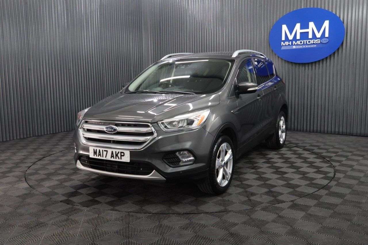 A 2017 FORD KUGA 2.0 TDCi Titanium SUV 5dr Diesel Manual Euro 6 (s/s) (150 ps) LONG MOT / HI A 2017 FORD KUGA 2.0 TDCi Titanium SUV 5dr Diesel Manual Euro 6 (s/s) (150 ps) LONG MOT / HI