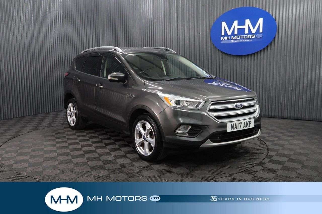 A 2017 FORD KUGA 2.0 TDCi Titanium SUV 5dr Diesel Manual Euro 6 (s/s) (150 ps) LONG MOT / HI A 2017 FORD KUGA 2.0 TDCi Titanium SUV 5dr Diesel Manual Euro 6 (s/s) (150 ps) LONG MOT / HI
