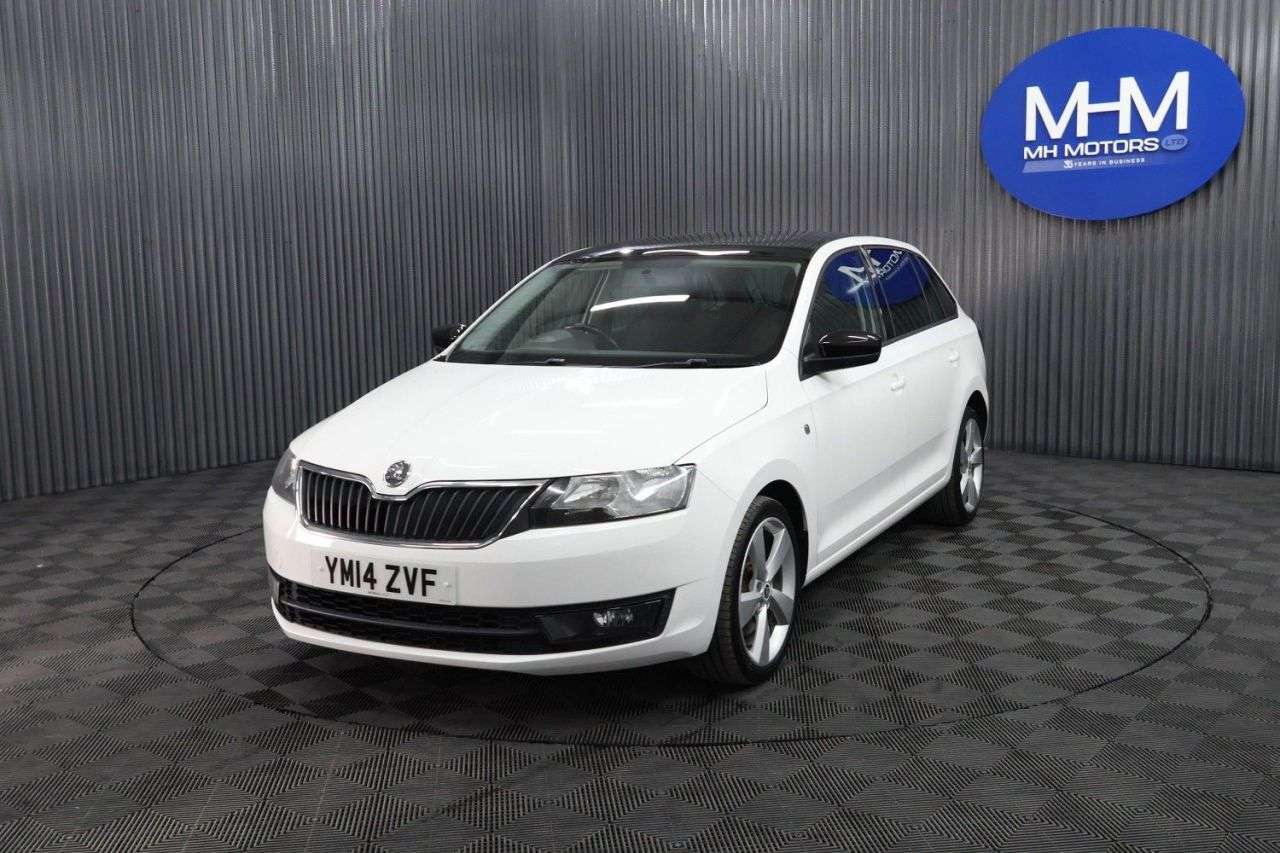 A 2014 SKODA RAPID SPACEBACK 1.2 TSI SE Hatchback 5dr Petrol Manual Euro 5 (105 ps) LONG MOT / PARKING S A 2014 SKODA RAPID SPACEBACK 1.2 TSI SE Hatchback 5dr Petrol Manual Euro 5 (105 ps) LONG MOT / PARKING S