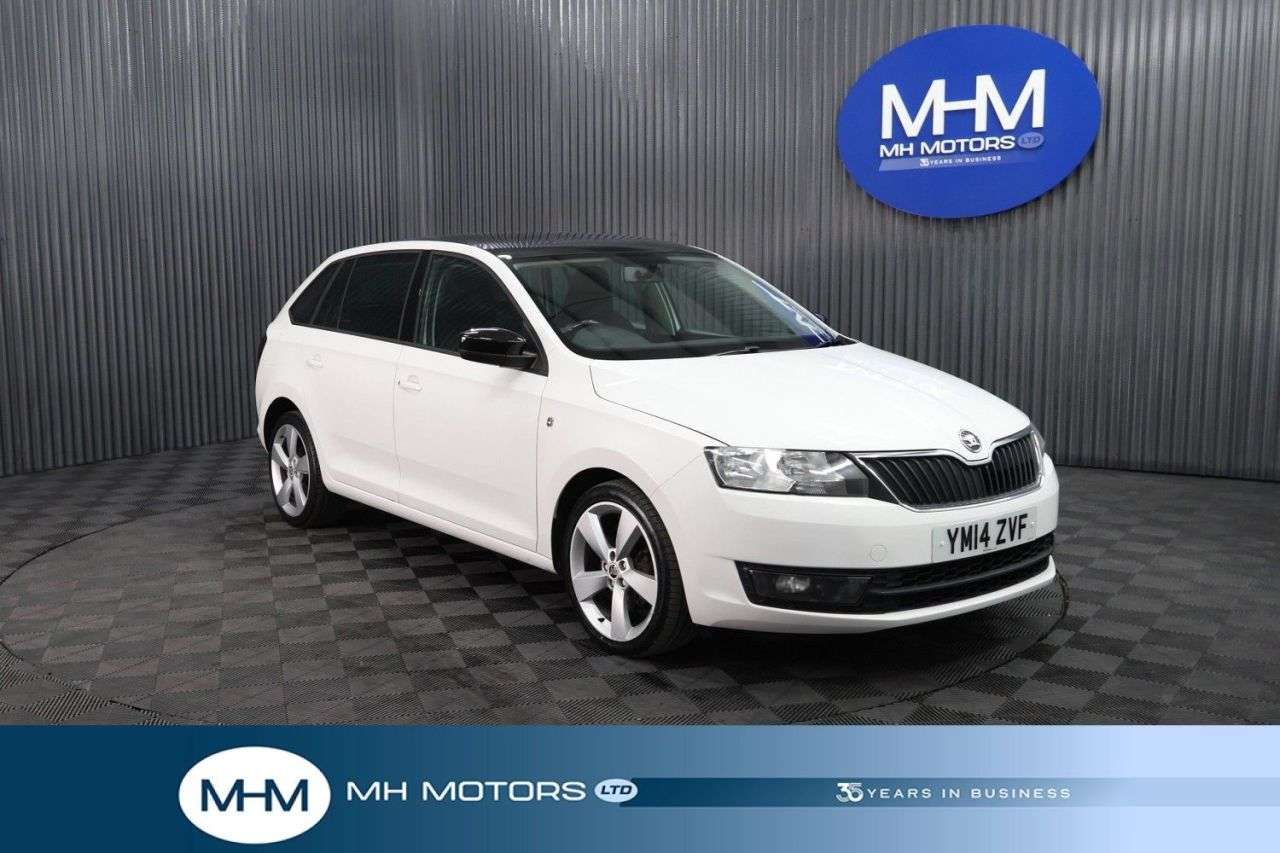 A 2014 SKODA RAPID SPACEBACK 1.2 TSI SE Hatchback 5dr Petrol Manual Euro 5 (105 ps) LONG MOT / PARKING S A 2014 SKODA RAPID SPACEBACK 1.2 TSI SE Hatchback 5dr Petrol Manual Euro 5 (105 ps) LONG MOT / PARKING S