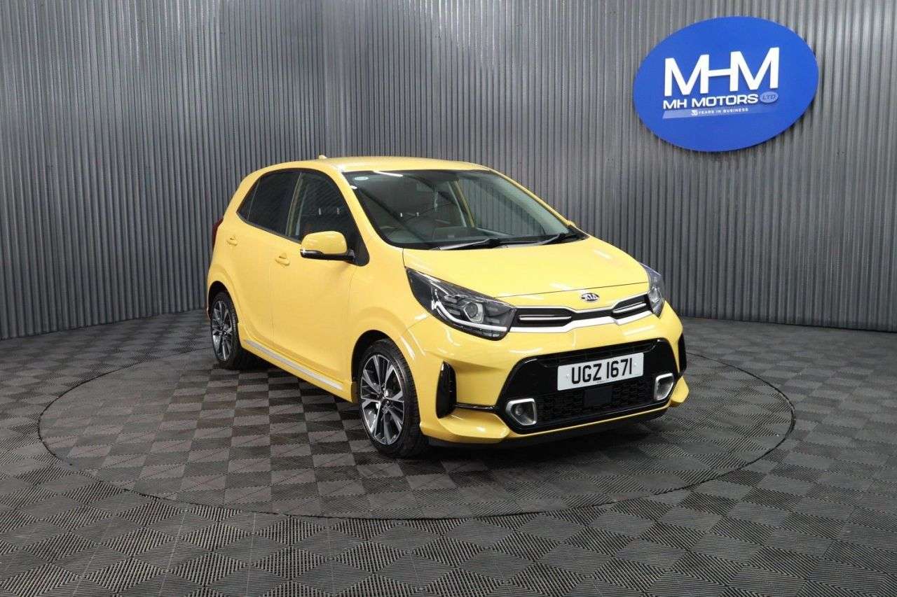 A 2021 KIA PICANTO 1.0 T-GDi GT-Line Hatchback 5dr Petrol Manual Euro 6 (s/s) (99 bhp) LOW INS A 2021 KIA PICANTO 1.0 T-GDi GT-Line Hatchback 5dr Petrol Manual Euro 6 (s/s) (99 bhp) LOW INS