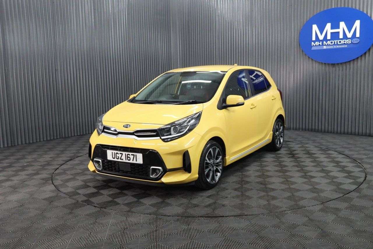 A 2021 KIA PICANTO 1.0 T-GDi GT-Line Hatchback 5dr Petrol Manual Euro 6 (s/s) (99 bhp) LOW INS A 2021 KIA PICANTO 1.0 T-GDi GT-Line Hatchback 5dr Petrol Manual Euro 6 (s/s) (99 bhp) LOW INS
