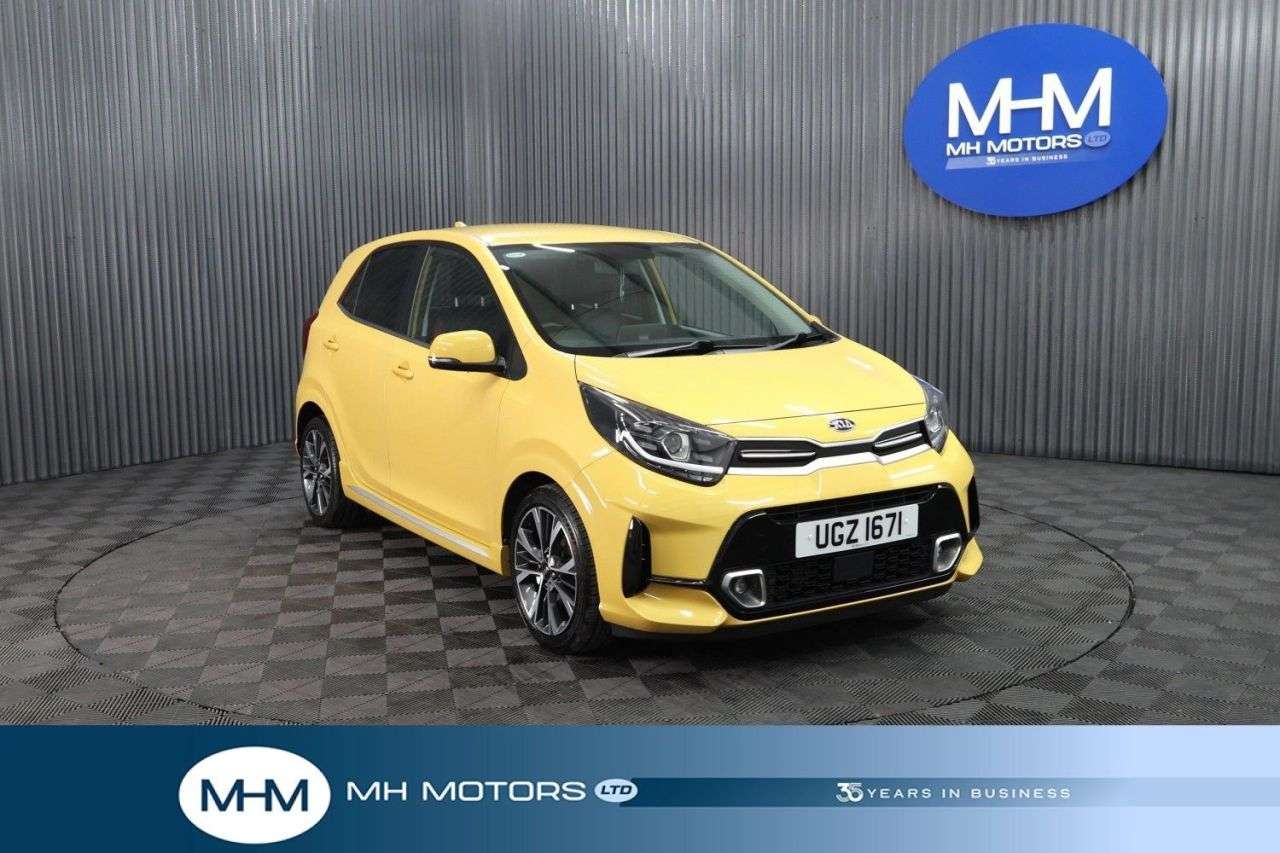 A 2021 KIA PICANTO 1.0 T-GDi GT-Line Hatchback 5dr Petrol Manual Euro 6 (s/s) (99 bhp) LOW INS A 2021 KIA PICANTO 1.0 T-GDi GT-Line Hatchback 5dr Petrol Manual Euro 6 (s/s) (99 bhp) LOW INS