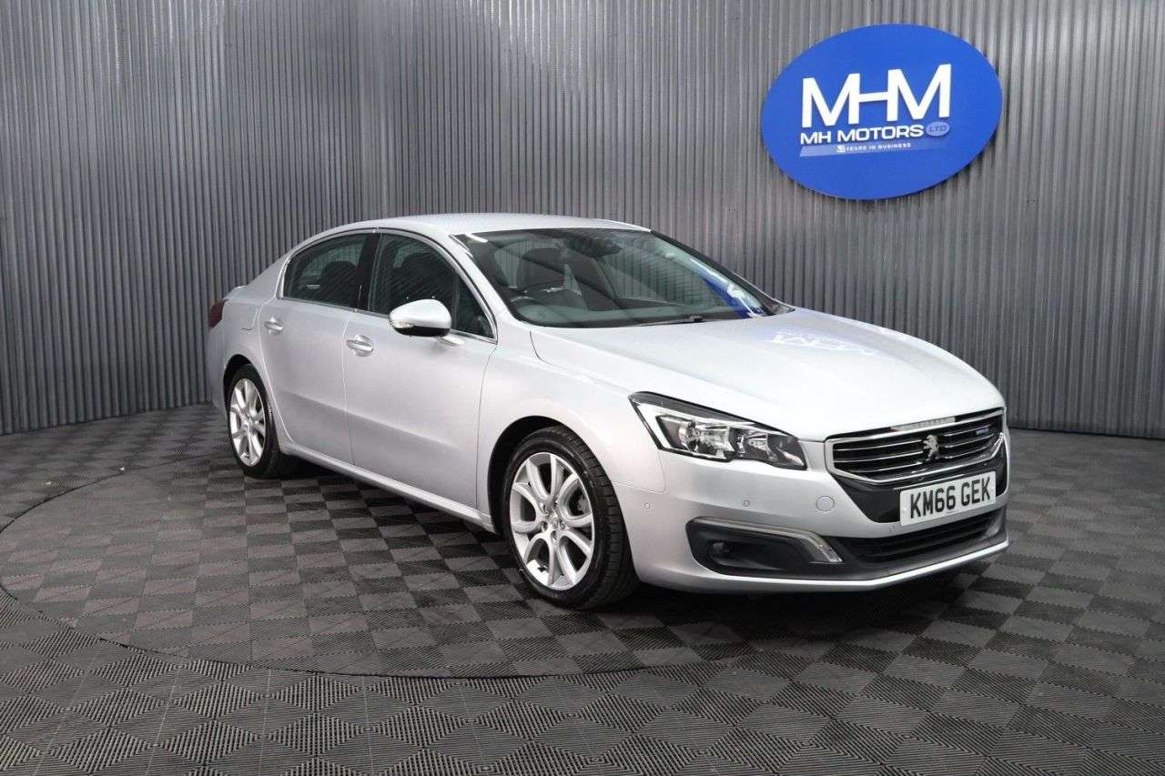 A 2016 PEUGEOT 508 2.0 BlueHDi Allure Saloon 4dr Diesel Manual Euro 6 (s/s) (150 ps) GOOD SERV A 2016 PEUGEOT 508 2.0 BlueHDi Allure Saloon 4dr Diesel Manual Euro 6 (s/s) (150 ps) GOOD SERV