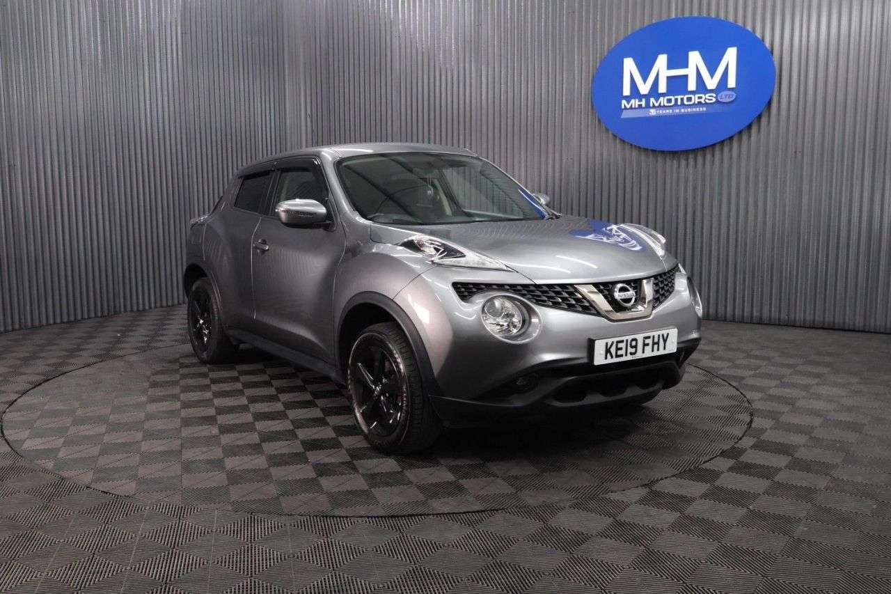 A 2019 NISSAN JUKE 1.6 Acenta SUV 5dr Petrol Manual Euro 6 (112 ps) LOW INSURANCE GROUP / BLUE A 2019 NISSAN JUKE 1.6 Acenta SUV 5dr Petrol Manual Euro 6 (112 ps) LOW INSURANCE GROUP / BLUE