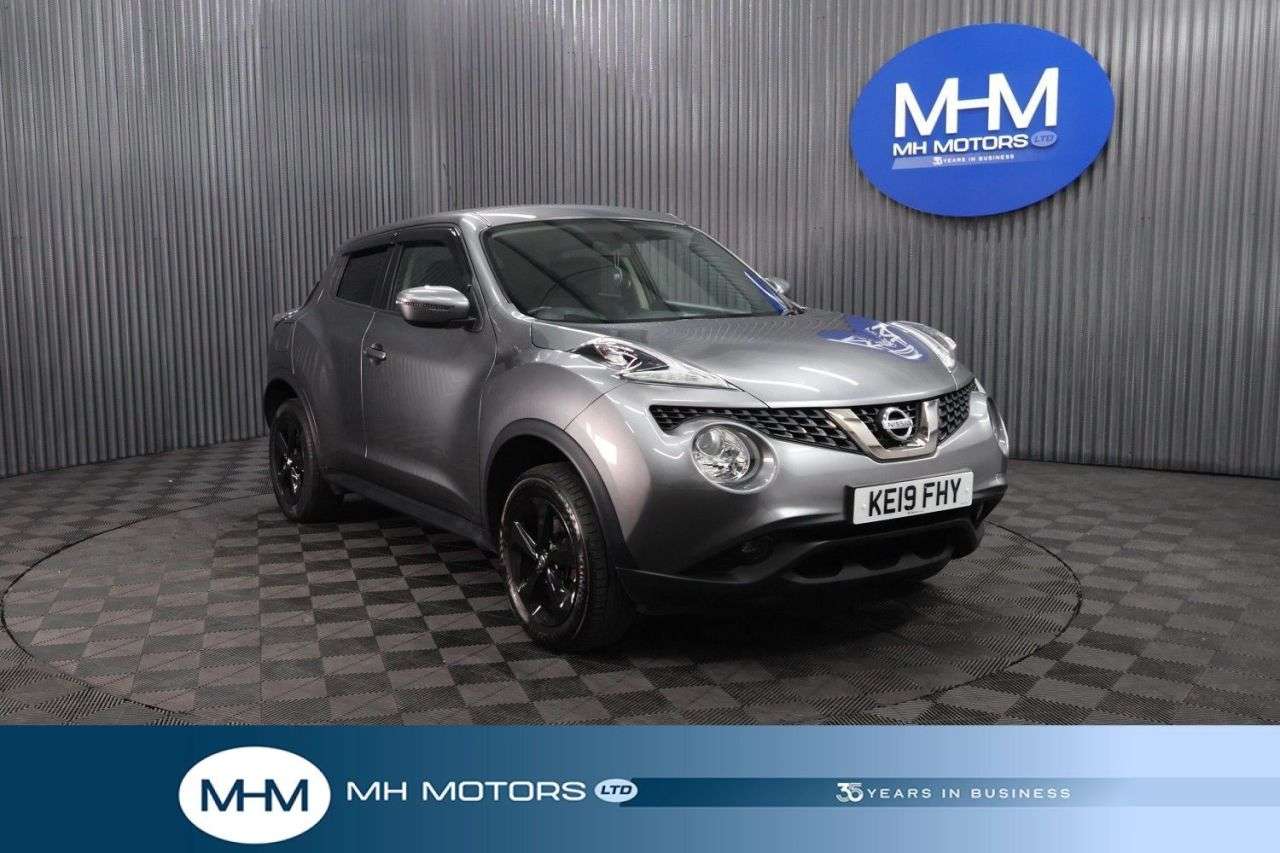 A 2019 NISSAN JUKE 1.6 Acenta SUV 5dr Petrol Manual Euro 6 (112 ps) LOW INSURANCE GROUP / BLUE A 2019 NISSAN JUKE 1.6 Acenta SUV 5dr Petrol Manual Euro 6 (112 ps) LOW INSURANCE GROUP / BLUE