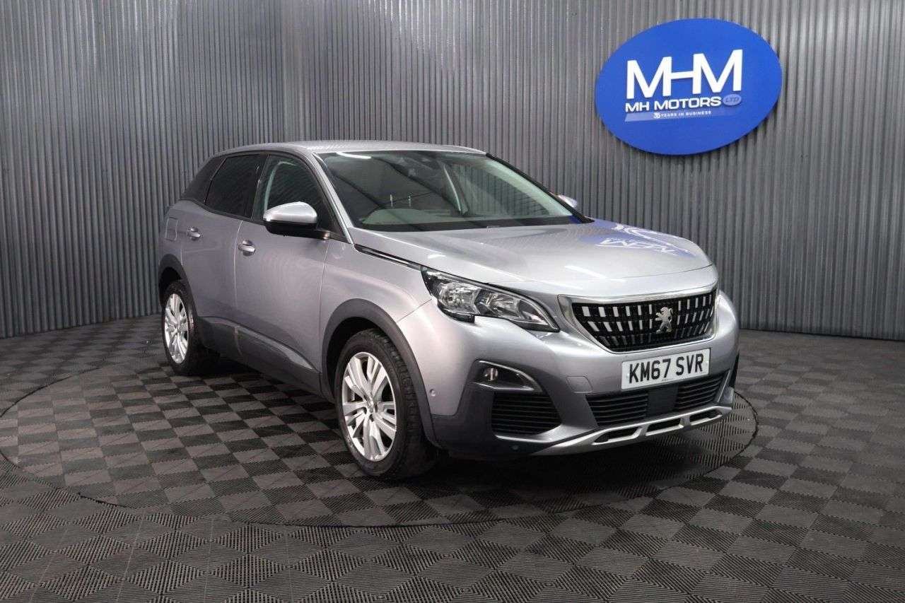 A 2017 PEUGEOT 3008 1.6 BlueHDi Allure SUV 5dr Diesel Manual Euro 6 (s/s) (120 ps) LONG MOT / R A 2017 PEUGEOT 3008 1.6 BlueHDi Allure SUV 5dr Diesel Manual Euro 6 (s/s) (120 ps) LONG MOT / R