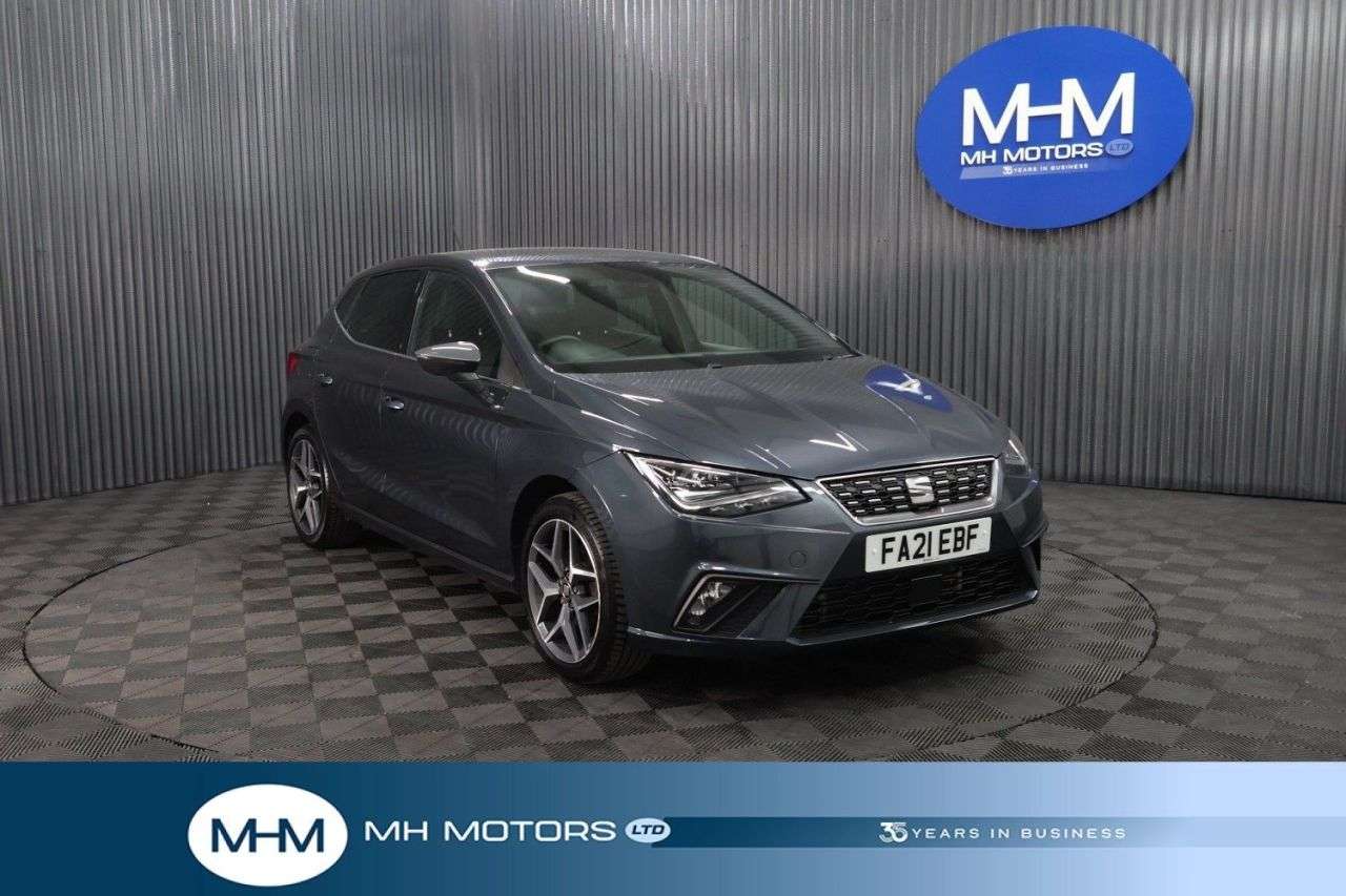A 2021 SEAT IBIZA 1.0 TSI XCELLENCE Hatchback 5dr Petrol Manual Euro 6 (s/s) (110 ps) LOW INS A 2021 SEAT IBIZA 1.0 TSI XCELLENCE Hatchback 5dr Petrol Manual Euro 6 (s/s) (110 ps) LOW INS