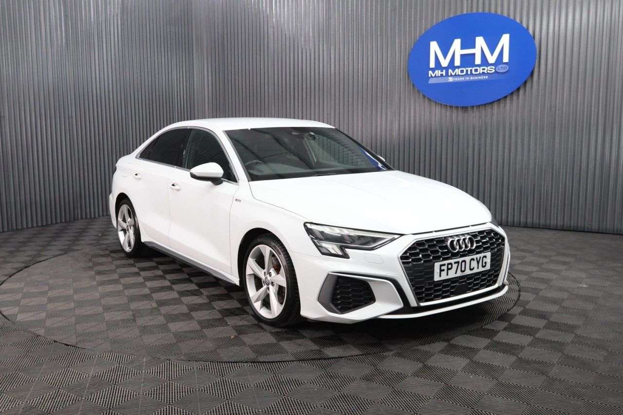 A 2020 AUDI A3 2.0 TDI 30 S line Saloon 4dr Diesel Manual Euro 6 (s/s) (116 ps) DIGITAL DA A 2020 AUDI A3 2.0 TDI 30 S line Saloon 4dr Diesel Manual Euro 6 (s/s) (116 ps) DIGITAL DA