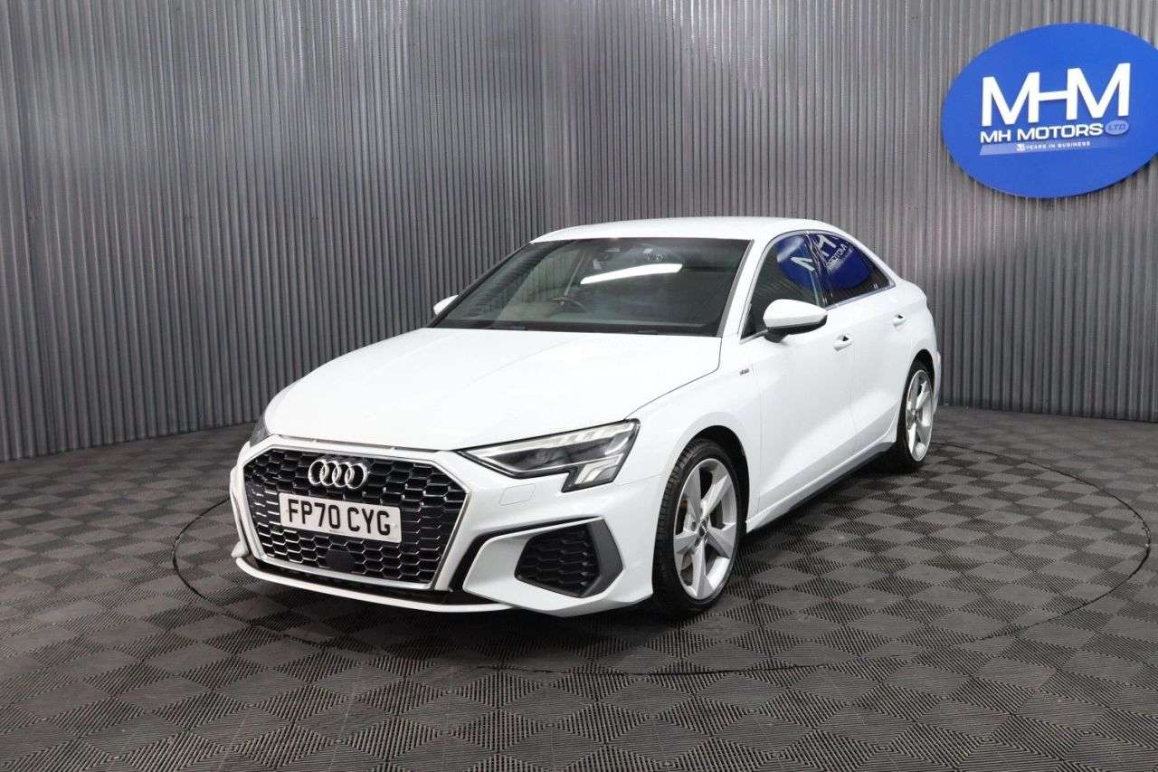 A 2020 AUDI A3 2.0 TDI 30 S line Saloon 4dr Diesel Manual Euro 6 (s/s) (116 ps) DIGITAL DA A 2020 AUDI A3 2.0 TDI 30 S line Saloon 4dr Diesel Manual Euro 6 (s/s) (116 ps) DIGITAL DA