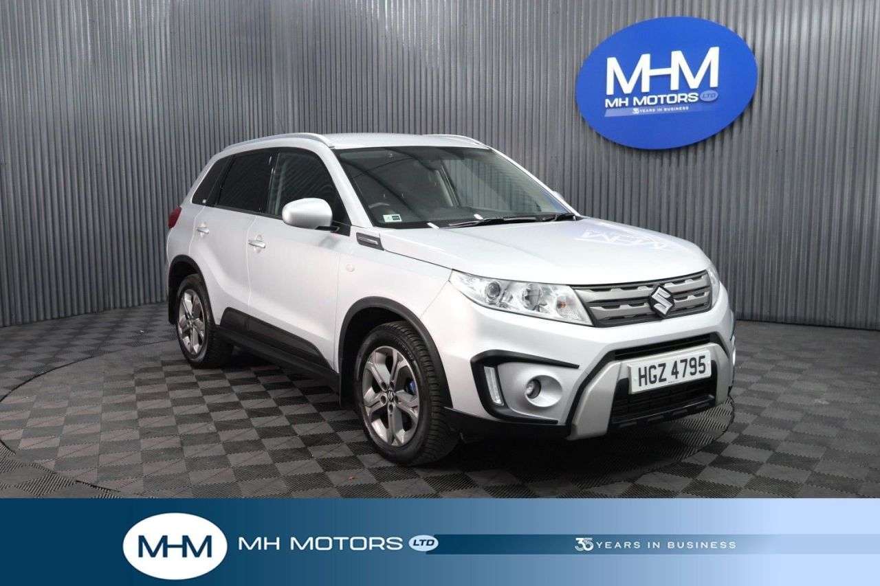 A 2015 SUZUKI VITARA 1.6 DDiS SZ-T SUV 5dr Diesel Manual Euro 6 (s/s) (120 ps) LONG MOT / ONLY £ A 2015 SUZUKI VITARA 1.6 DDiS SZ-T SUV 5dr Diesel Manual Euro 6 (s/s) (120 ps) LONG MOT / ONLY £