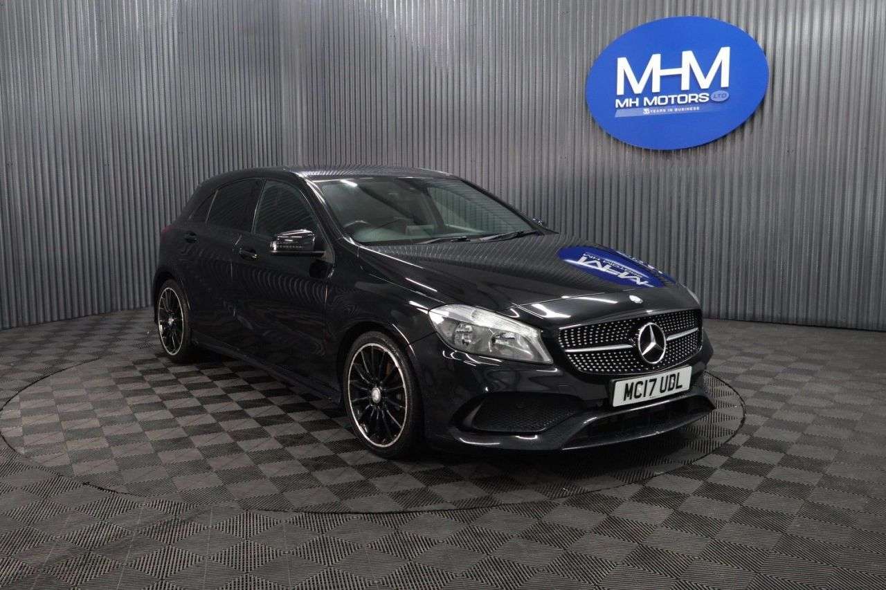 A 2017 MERCEDES-BENZ A-CLASS 1.5 A180d AMG Line Hatchback 5dr Diesel Manual Euro 6 (s/s) (109 ps) LONG M A 2017 MERCEDES-BENZ A-CLASS 1.5 A180d AMG Line Hatchback 5dr Diesel Manual Euro 6 (s/s) (109 ps) LONG M