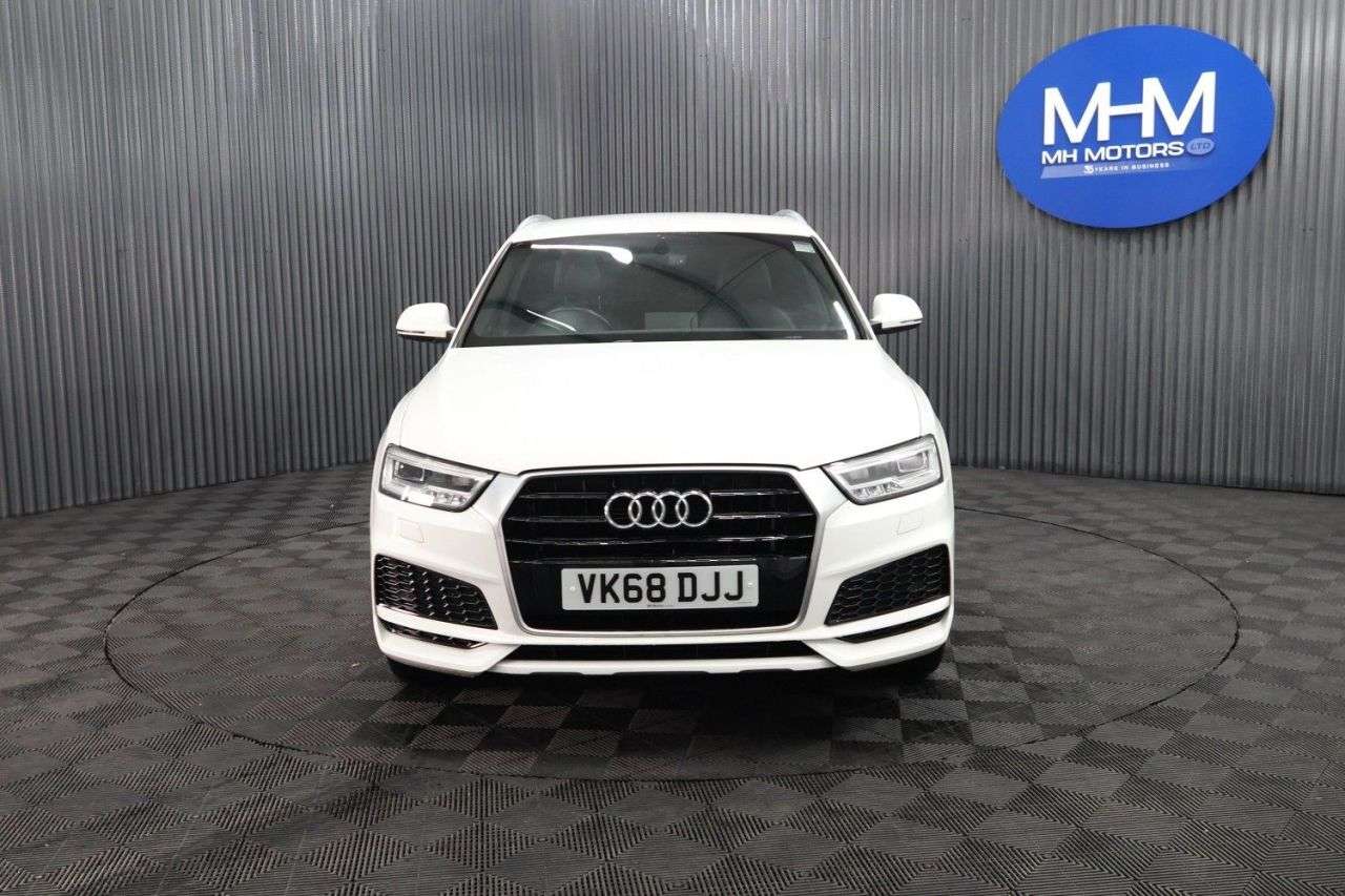 A 2018 AUDI Q3 2.0 TDI S line Edition SUV 5dr Diesel Manual Euro 6 (s/s) (150 ps) ECONOMIC A 2018 AUDI Q3 2.0 TDI S line Edition SUV 5dr Diesel Manual Euro 6 (s/s) (150 ps) ECONOMIC