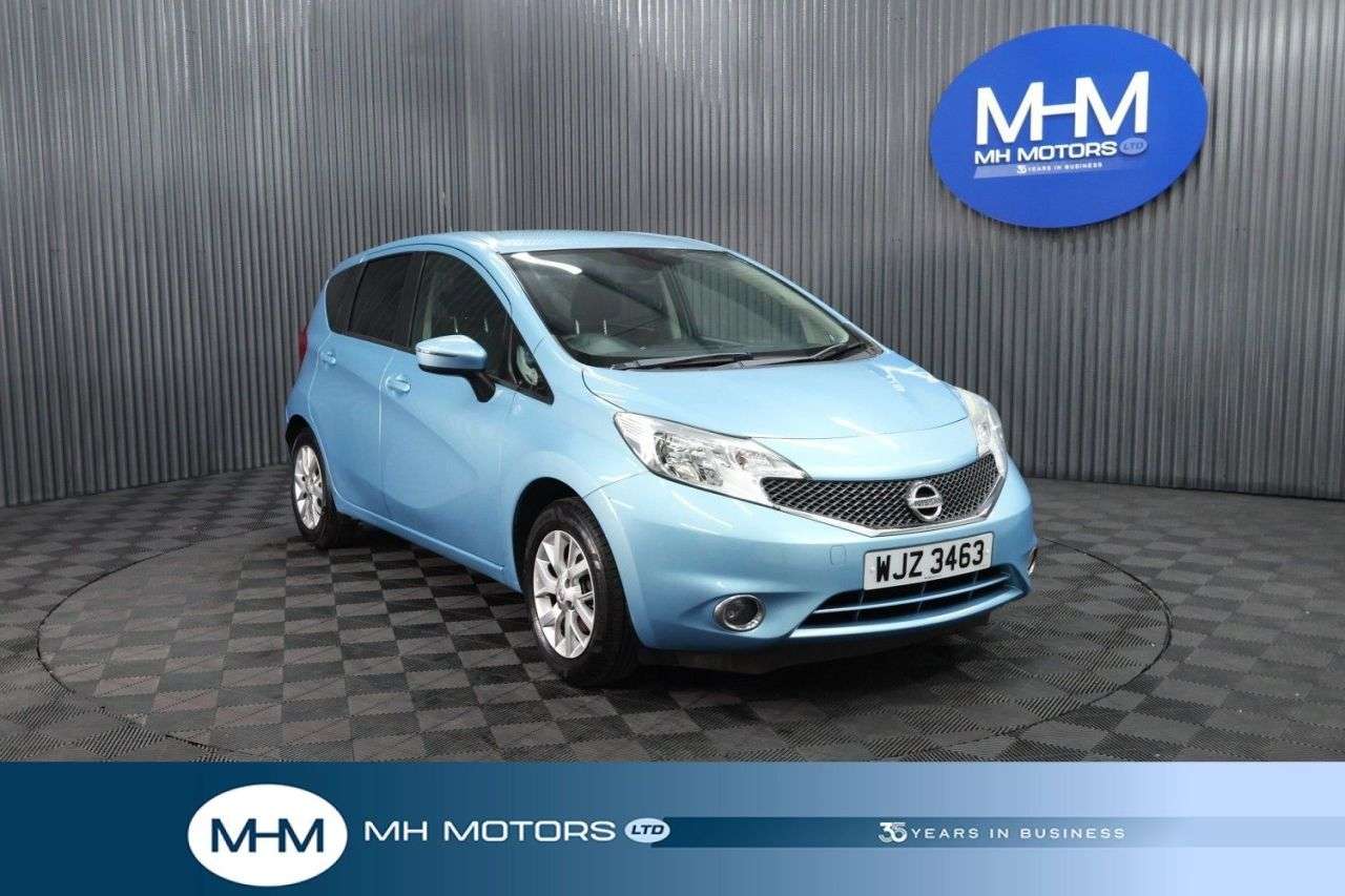 A 2014 NISSAN NOTE 1.2 12V Acenta Premium Hatchback 5dr Petrol Manual Euro 5 (s/s) (80 ps) LON A 2014 NISSAN NOTE 1.2 12V Acenta Premium Hatchback 5dr Petrol Manual Euro 5 (s/s) (80 ps) LON