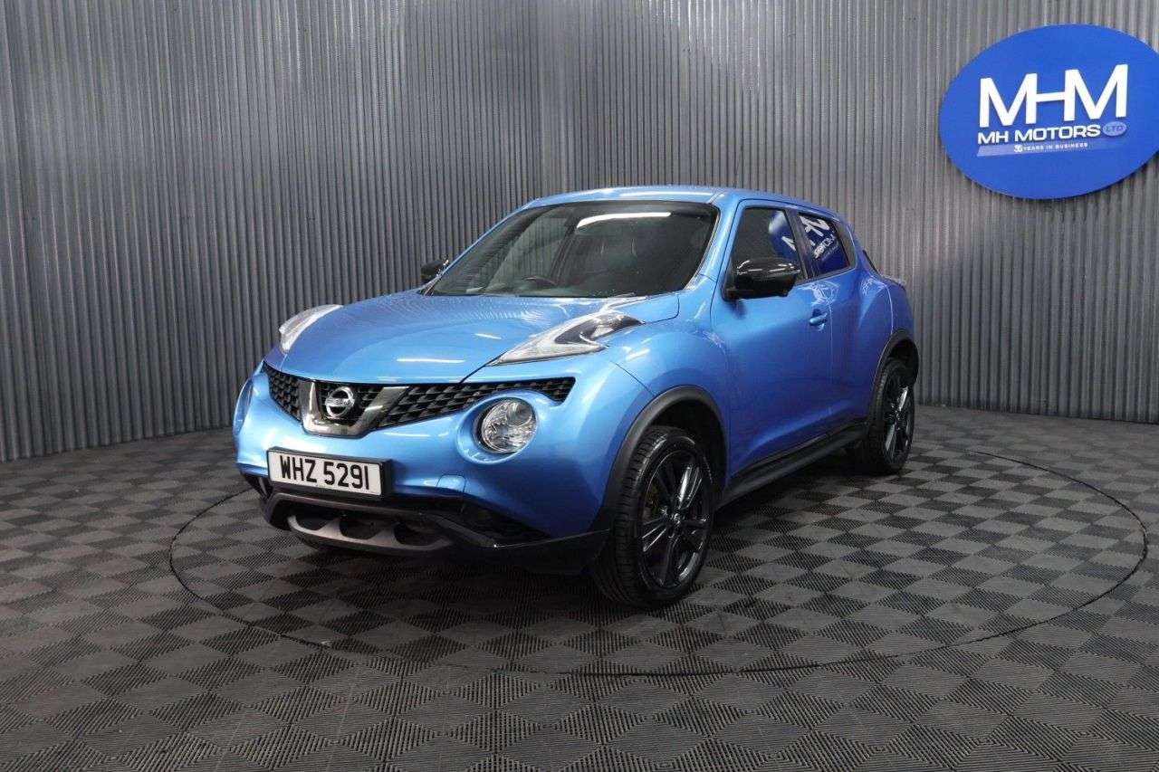 A 2018 NISSAN JUKE 1.6 Tekna SUV 5dr Petrol Manual Euro 6 (112 ps) LONG MOT / LOW INSURANCE GR A 2018 NISSAN JUKE 1.6 Tekna SUV 5dr Petrol Manual Euro 6 (112 ps) LONG MOT / LOW INSURANCE GR
