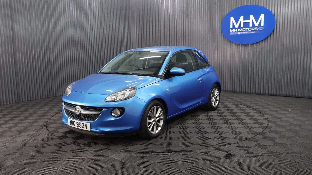 A 2014 VAUXHALL ADAM 1.2 16v JAM Hatchback 3dr Petrol Manual Euro 5 (70 ps) LOW INSURANCE GROUP A 2014 VAUXHALL ADAM 1.2 16v JAM Hatchback 3dr Petrol Manual Euro 5 (70 ps) LOW INSURANCE GROUP