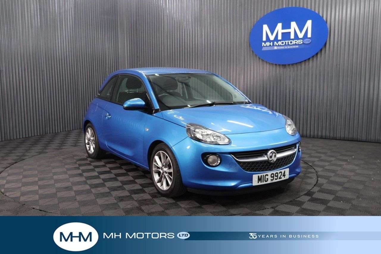 A 2014 VAUXHALL ADAM 1.2 16v JAM Hatchback 3dr Petrol Manual Euro 5 (70 ps) LOW INSURANCE GROUP A 2014 VAUXHALL ADAM 1.2 16v JAM Hatchback 3dr Petrol Manual Euro 5 (70 ps) LOW INSURANCE GROUP