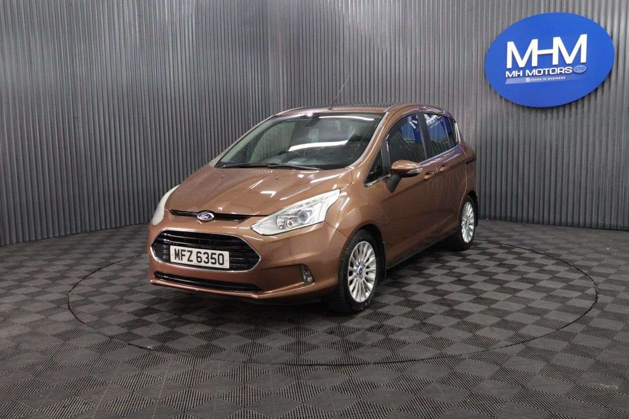 A 2013 FORD B-MAX 1.6 TDCi Titanium MPV 5dr Diesel Manual Euro 5 (95 ps) LONG MOT / SLIDING R A 2013 FORD B-MAX 1.6 TDCi Titanium MPV 5dr Diesel Manual Euro 5 (95 ps) LONG MOT / SLIDING R