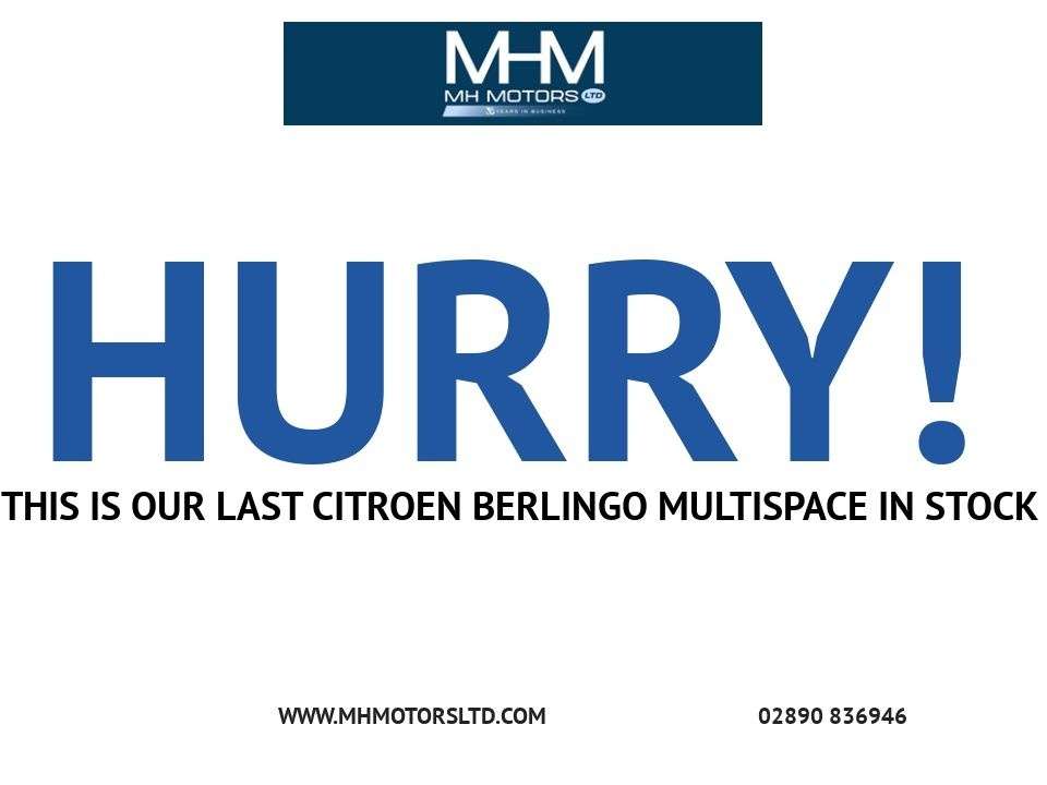 2014 CITROEN BERLINGO MULTISPACE 2014 CITROEN BERLINGO MULTISPACE