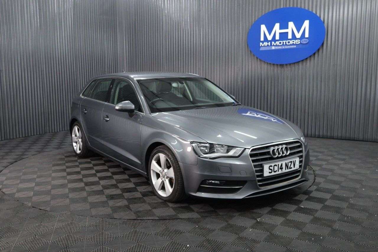 A 2014 AUDI A3 1.6 TDI Sport Sportback 5dr Diesel Manual Euro 5 (s/s) (105 ps) LONG MOT / A 2014 AUDI A3 1.6 TDI Sport Sportback 5dr Diesel Manual Euro 5 (s/s) (105 ps) LONG MOT /