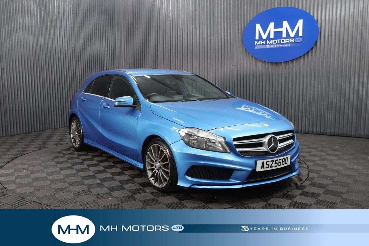 A 2014 MERCEDES-BENZ A-CLASS 1.5 A180 CDI AMG Sport Hatchback 5dr Diesel Manual Euro 5 (s/s) (109 ps) LO A 2014 MERCEDES-BENZ A-CLASS 1.5 A180 CDI AMG Sport Hatchback 5dr Diesel Manual Euro 5 (s/s) (109 ps) LO