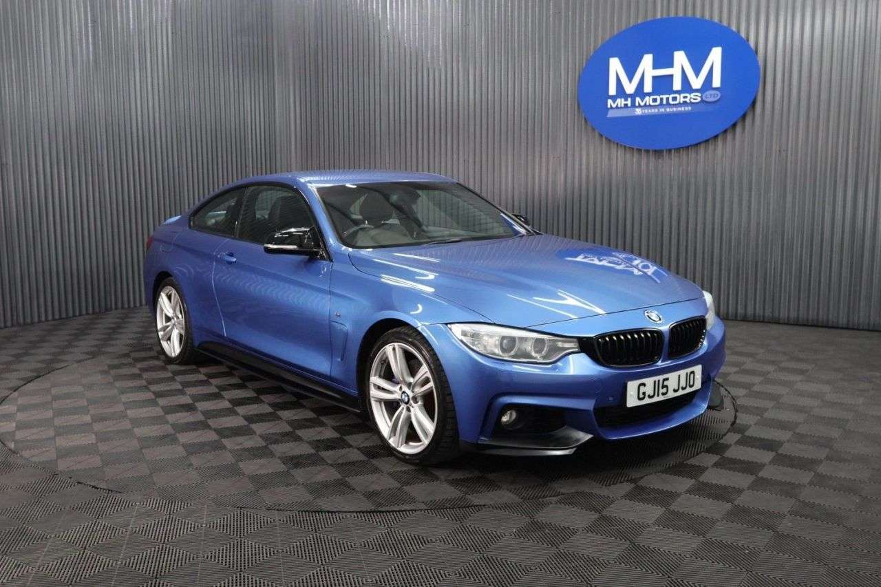 A 2015 BMW 4 SERIES 3.0 435d M Sport Coupe 2dr Diesel Auto xDrive Euro 6 (s/s) (313 ps) PARKING A 2015 BMW 4 SERIES 3.0 435d M Sport Coupe 2dr Diesel Auto xDrive Euro 6 (s/s) (313 ps) PARKING