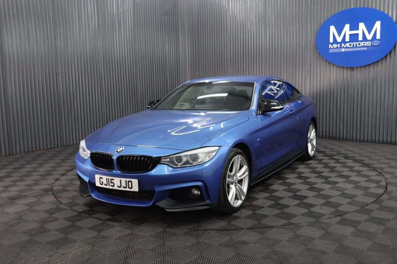 A 2015 BMW 4 SERIES 3.0 435d M Sport Coupe 2dr Diesel Auto xDrive Euro 6 (s/s) (313 ps) PARKING A 2015 BMW 4 SERIES 3.0 435d M Sport Coupe 2dr Diesel Auto xDrive Euro 6 (s/s) (313 ps) PARKING
