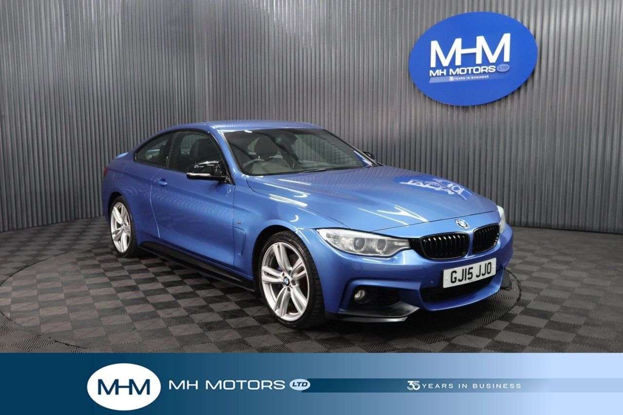 A 2015 BMW 4 SERIES 3.0 435d M Sport Coupe 2dr Diesel Auto xDrive Euro 6 (s/s) (313 ps) PARKING A 2015 BMW 4 SERIES 3.0 435d M Sport Coupe 2dr Diesel Auto xDrive Euro 6 (s/s) (313 ps) PARKING