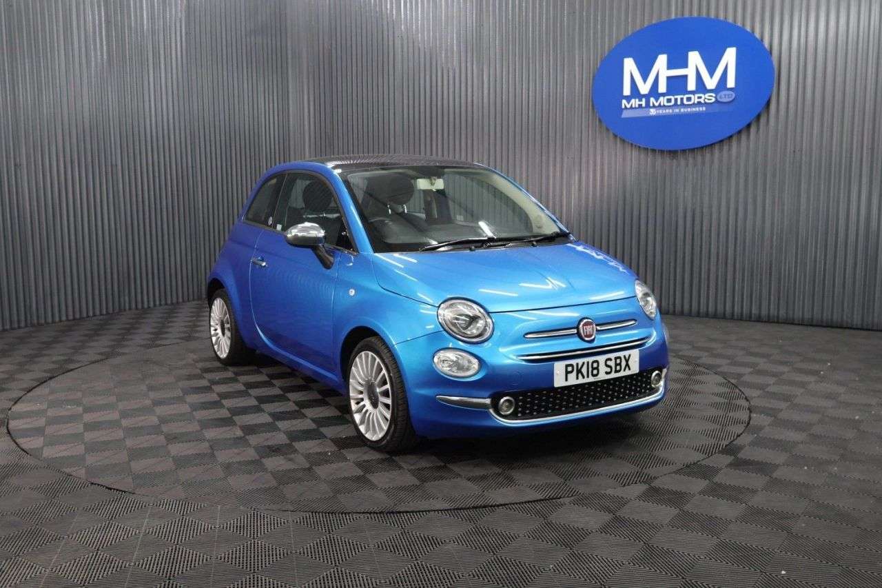A 2018 FIAT 500 1.2 Mirror Hatchback 3dr Petrol Manual Euro 6 (s/s) (69 bhp) LONG MOT / LOW A 2018 FIAT 500 1.2 Mirror Hatchback 3dr Petrol Manual Euro 6 (s/s) (69 bhp) LONG MOT / LOW