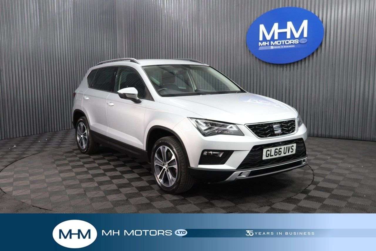 A 2017 SEAT ATECA 1.6 TDI Ecomotive SE SUV 5dr Diesel Manual Euro 6 (s/s) (115 ps) LOW INSURA A 2017 SEAT ATECA 1.6 TDI Ecomotive SE SUV 5dr Diesel Manual Euro 6 (s/s) (115 ps) LOW INSURA