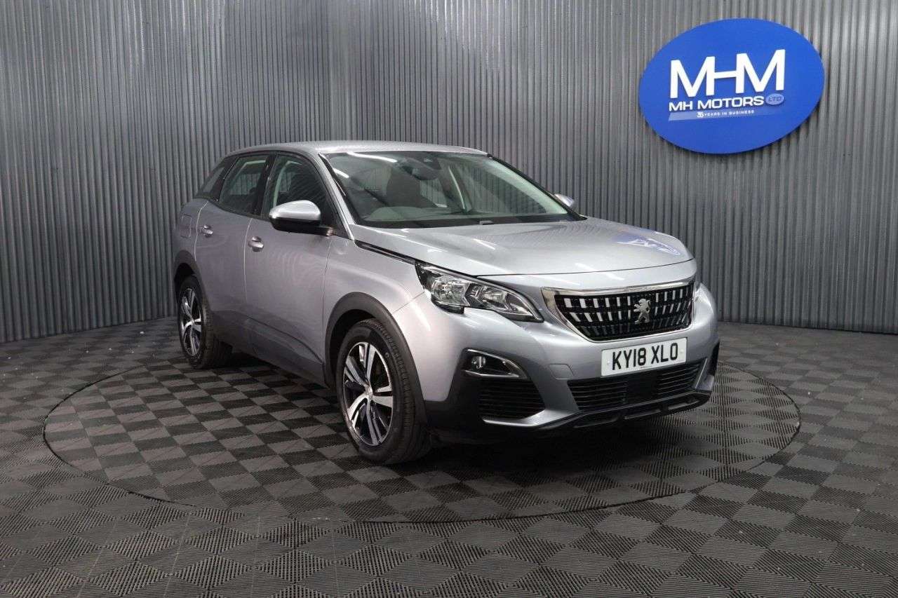 A 2018 PEUGEOT 3008 1.6 BlueHDi Active SUV 5dr Diesel Manual Euro 6 (s/s) (120 ps) GOOD MOT / G A 2018 PEUGEOT 3008 1.6 BlueHDi Active SUV 5dr Diesel Manual Euro 6 (s/s) (120 ps) GOOD MOT / G