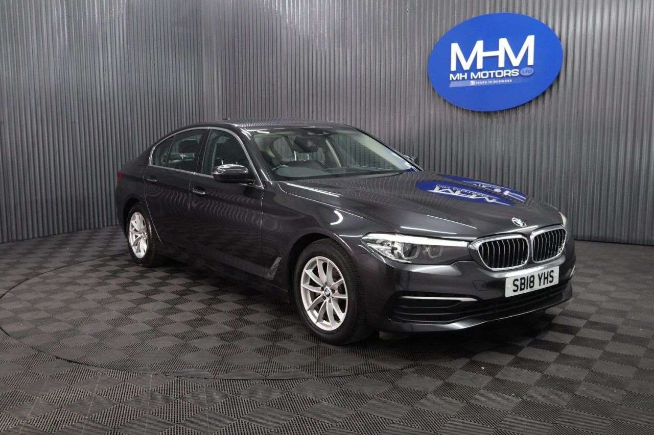 A 2018 BMW 5 SERIES 2.0 520d SE Saloon 4dr Diesel Auto Euro 6 (s/s) (190 ps) LONG MOT / ONLY 67 A 2018 BMW 5 SERIES 2.0 520d SE Saloon 4dr Diesel Auto Euro 6 (s/s) (190 ps) LONG MOT / ONLY 67