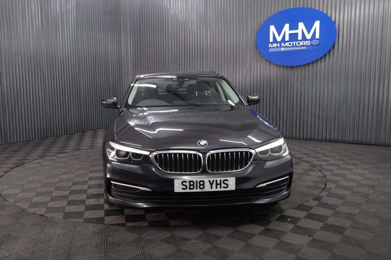 A 2018 BMW 5 SERIES 2.0 520d SE Saloon 4dr Diesel Auto Euro 6 (s/s) (190 ps) LONG MOT / ONLY 67 A 2018 BMW 5 SERIES 2.0 520d SE Saloon 4dr Diesel Auto Euro 6 (s/s) (190 ps) LONG MOT / ONLY 67