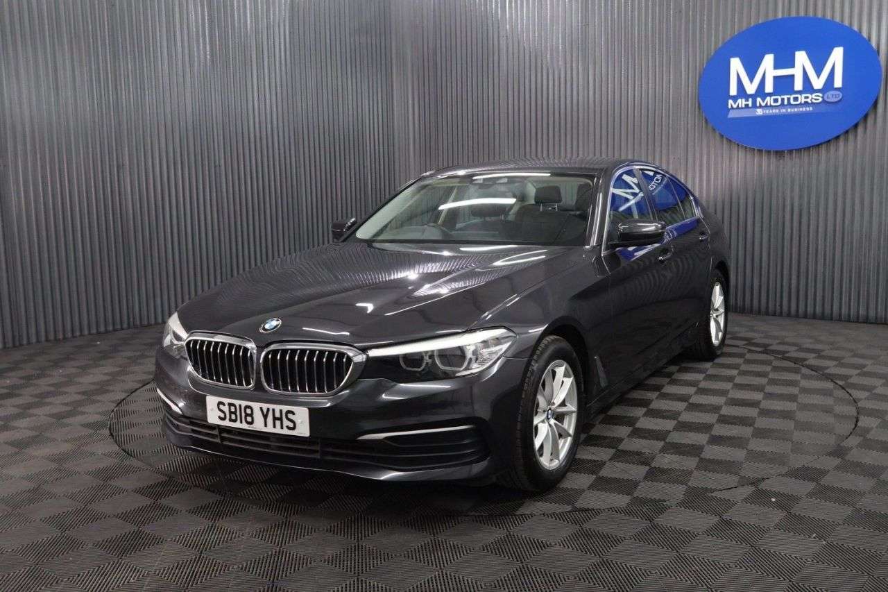 A 2018 BMW 5 SERIES 2.0 520d SE Saloon 4dr Diesel Auto Euro 6 (s/s) (190 ps) LONG MOT / ONLY 67 A 2018 BMW 5 SERIES 2.0 520d SE Saloon 4dr Diesel Auto Euro 6 (s/s) (190 ps) LONG MOT / ONLY 67