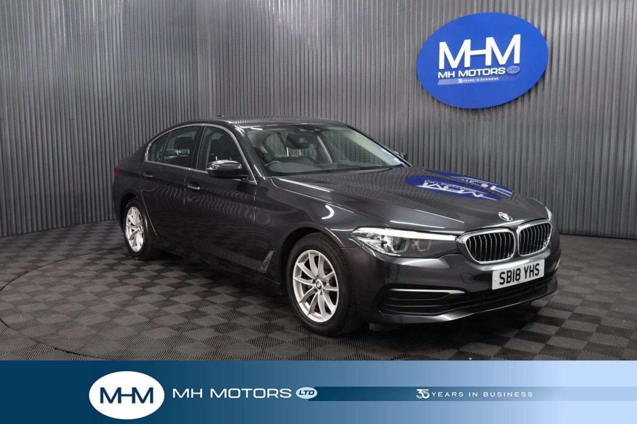 A 2018 BMW 5 SERIES 2.0 520d SE Saloon 4dr Diesel Auto Euro 6 (s/s) (190 ps) LONG MOT / ONLY 67 A 2018 BMW 5 SERIES 2.0 520d SE Saloon 4dr Diesel Auto Euro 6 (s/s) (190 ps) LONG MOT / ONLY 67