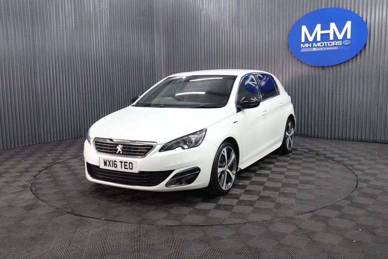 A 2016 PEUGEOT 308 1.6 BlueHDi GT Line Hatchback 5dr Diesel Manual Euro 6 (s/s) (120 ps) LOW R A 2016 PEUGEOT 308 1.6 BlueHDi GT Line Hatchback 5dr Diesel Manual Euro 6 (s/s) (120 ps) LOW R