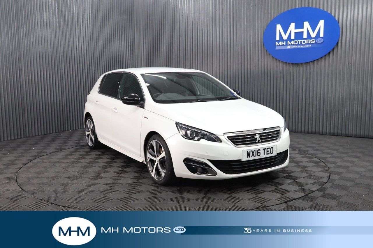 A 2016 PEUGEOT 308 1.6 BlueHDi GT Line Hatchback 5dr Diesel Manual Euro 6 (s/s) (120 ps) LOW R A 2016 PEUGEOT 308 1.6 BlueHDi GT Line Hatchback 5dr Diesel Manual Euro 6 (s/s) (120 ps) LOW R