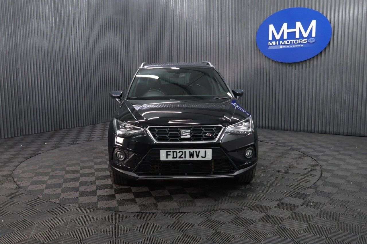 A 2021 SEAT ARONA 1.0 TSI FR SUV 5dr Petrol Manual Euro 6 (s/s) (110 ps) LONG MOT / PARKING S A 2021 SEAT ARONA 1.0 TSI FR SUV 5dr Petrol Manual Euro 6 (s/s) (110 ps) LONG MOT / PARKING S